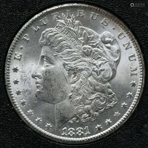 US Morgan Dollar 1881 CC