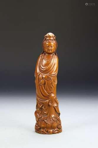 Chinese Boxwood Guanyin