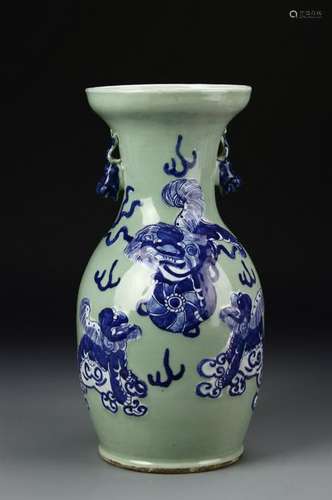 Chinese Blue and White Vase