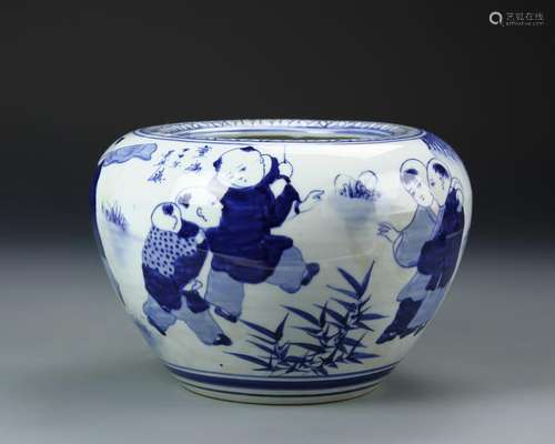 Chinese Blue and White Jar