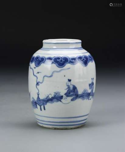 Chinese Blue and White Jar