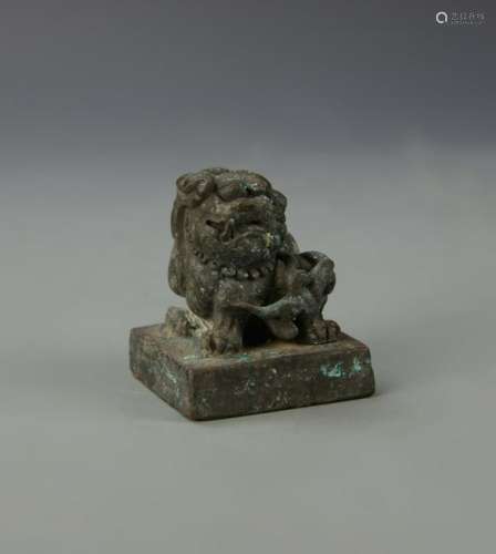 Chinese Antique Bronze Seal