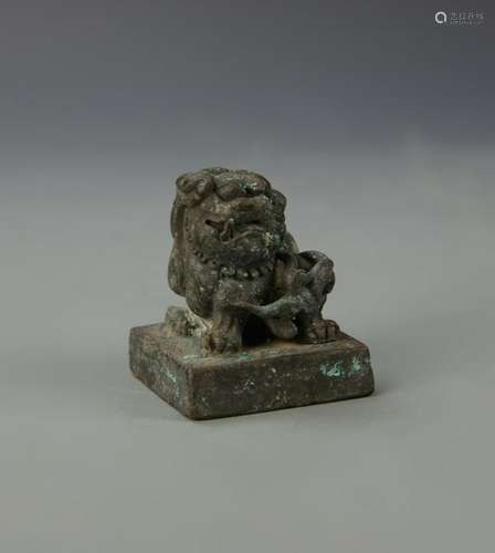 Chinese Antique Bronze Seal