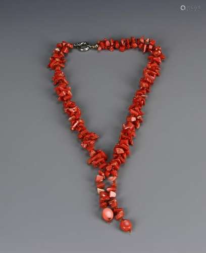 Chinese Coral Necklace