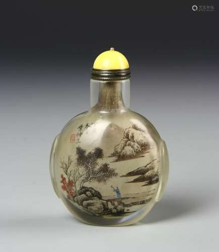 Chinese Crystal Snuff Bottle