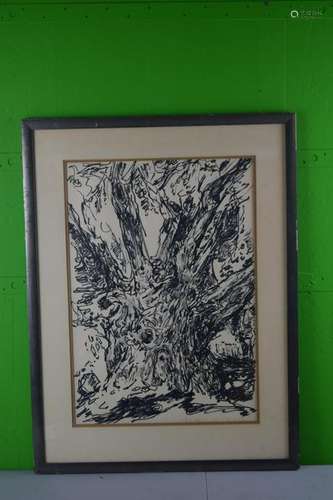 Framed Abstract Print