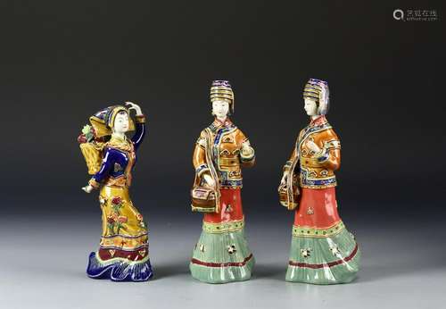 Chinese Porcelain Ladies