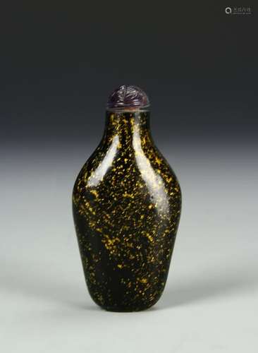 Chinese Peking Glass Snuff Bottle