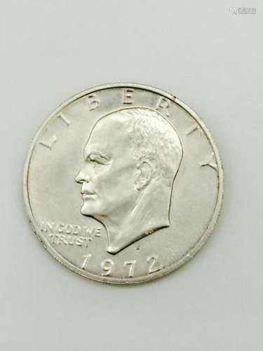 1972 Liberty Eisenhower Silver Coin