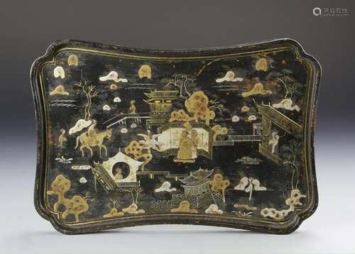 Chinese Lacquer Tray