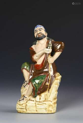 Chinese Famille Rose Man Figure