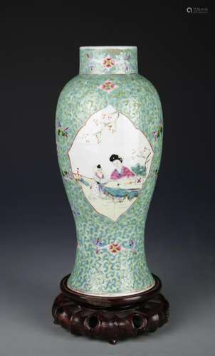 Chinese Famille Rose Vase