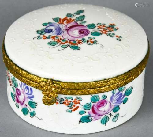 Samson Hand Painted Porcelain Table Box