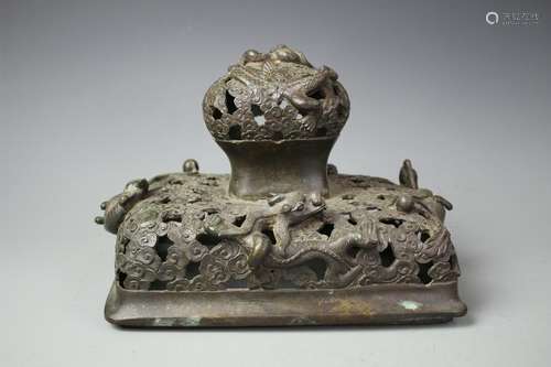 A Bronze Censer With Cover, Ming Dynasty