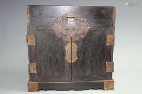 Wood Suitecase, Late Qing Dynasty Republic time