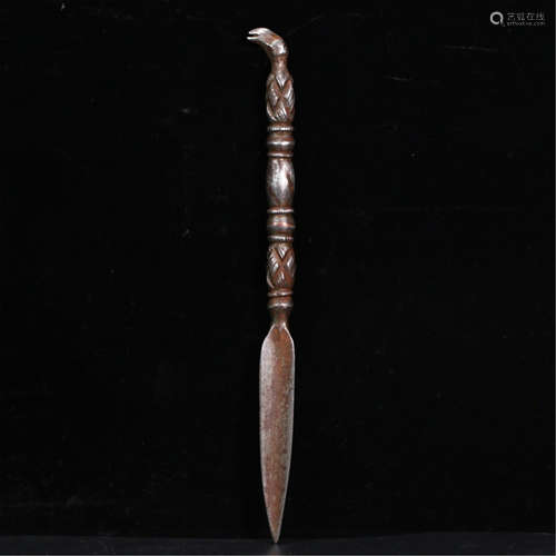 TIBETAN BRONZE SCEPTER