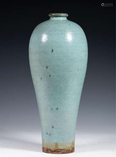 A CHINESE PORCELAIN GLAZED MEI VASE