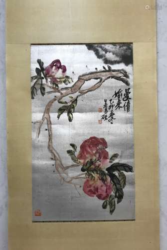 Wu Changshuo, peach map
