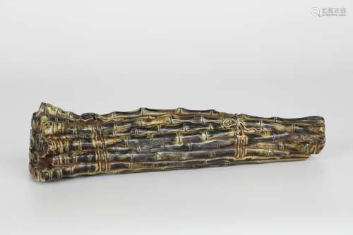 18-19th century,Bamboo Paperweight