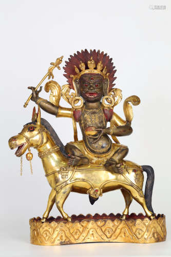 Qing, Bronze and Auspicious Mother of Heaven
