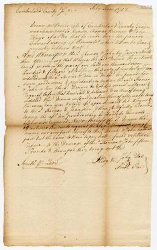 Declaration Signer James Smith Interesting DS