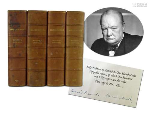 Winston Churchill's Monumental Work of Marlborough,