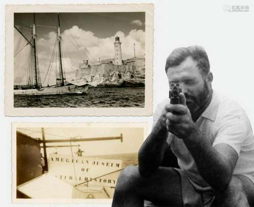 Ernest Hemingway's Personal Photographs taken aboard