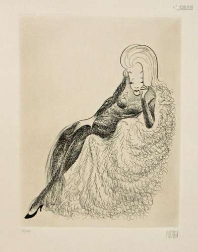 Hirschfeld Original Signed Limited Edition Etching of