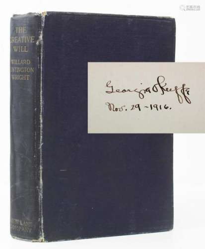 Georgia O'Keefe Personally Owned and Signed Book, With