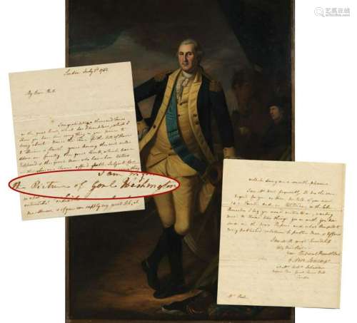 Charles Willson Peale, Portrait of G. Washington War