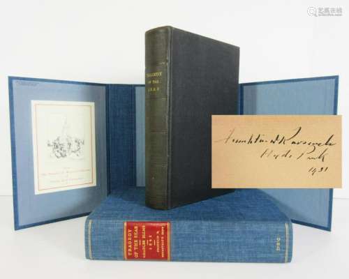 FDR Personally Owned, Signed & Dated Book, 