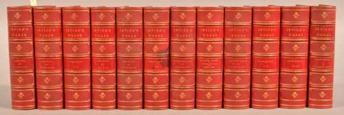 12 Volume Works Washington Irving Leather