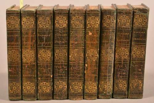 9 Volume Leather Set Elegant Epistles London