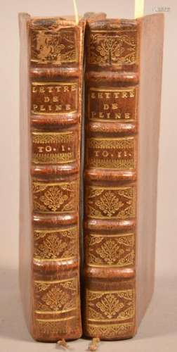 2 Volume Set Pliny Published 1702 Netherlands