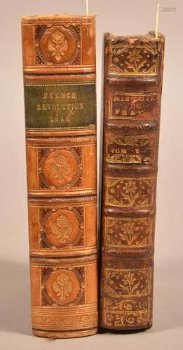 1848 History of French Revolution + Book Safe