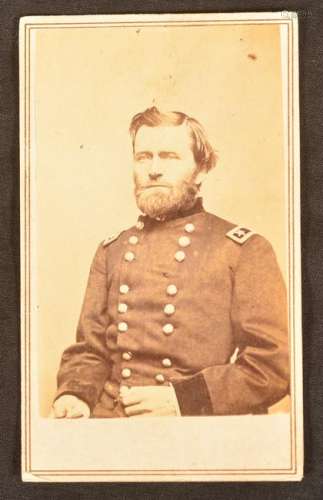 CDV Photo of General U.S. Grant