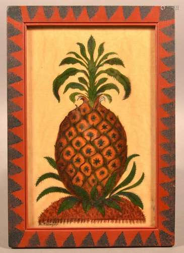 D. Ellinger Pineapple Theorem on Velvet.