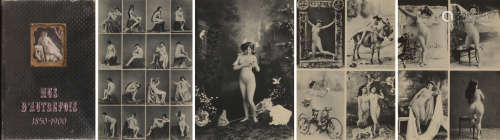 1953年原版初印彩色珂罗版《丰满的美女》裸体艺术摄影集精装本一册。