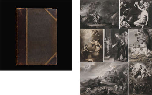 1839年法国凡尔赛历史博物馆出版《西班牙银行家亚历杭德罗·玛丽亚·阿瓜多私人收藏意大利文艺复兴时期重要绘画作品集》硬皮精装本一册全。
