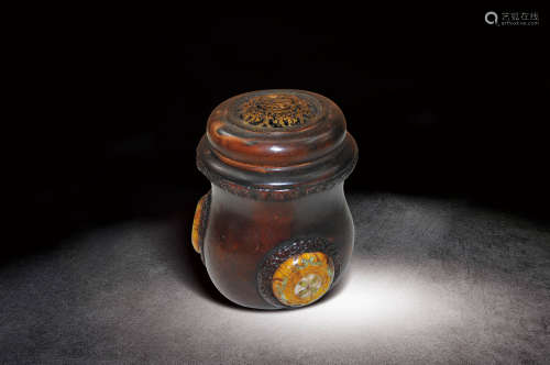 清  葫蘆蟈蟈罐