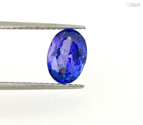 100% Natural Loose 3.00CT Tanzanite Oval Gemstone