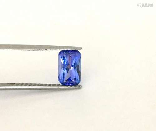 100% Natural Loose 2.00CT Tanzanite Fancy Cut Gemstone