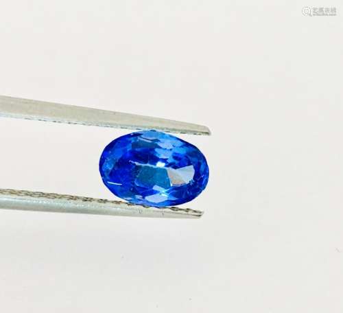 100% Natural AAA 0.90 Carat Loose Tanzanite Gemstone