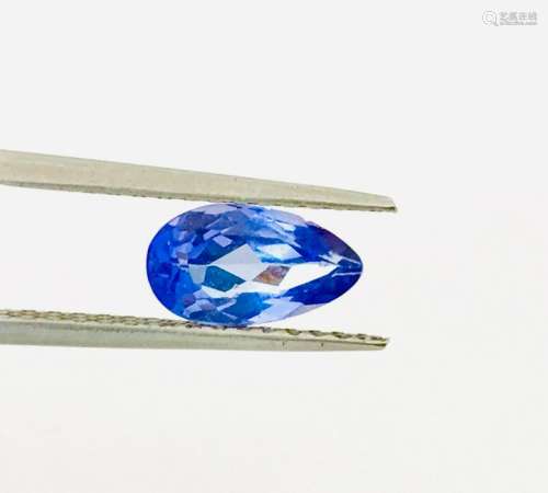 100% Natural AAA 1.35 Carat Loose Tanzanite Gemstone