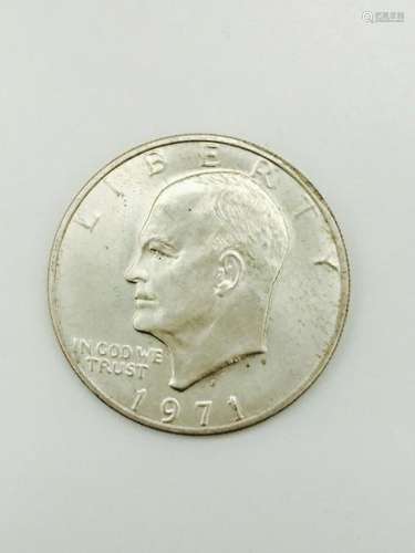 1971 Liberty Eisenhower Silver Coin