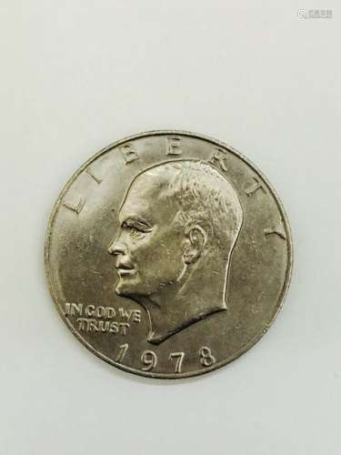 1978 Liberty Eisenhower Silver Coin