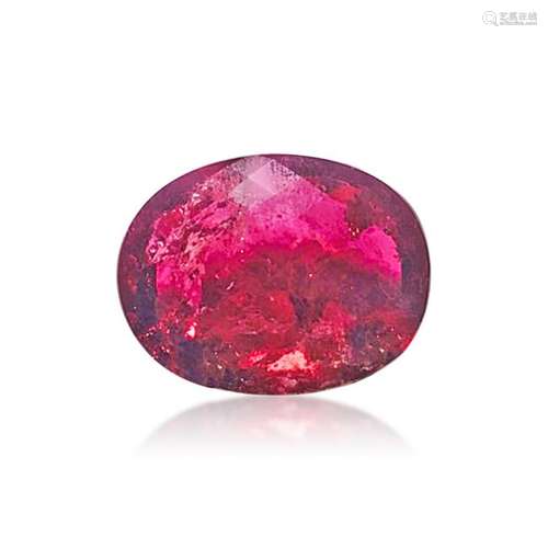 100% Natural 43.85 Carat Rubellite Loose Stone