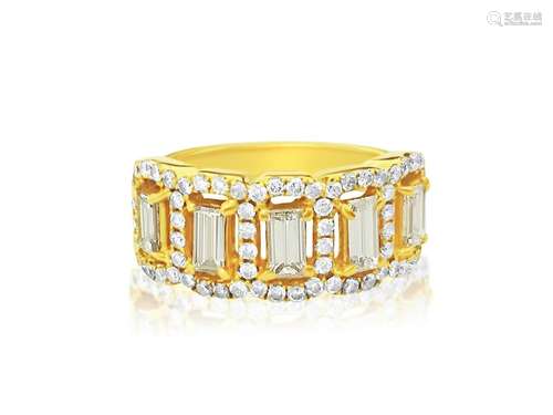 2.00ct VS Diamond & Solid 18k Gold Ladies Wedding Ring