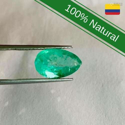 4.60 Carat Natural Loose Emerald Gemstone. AAA Gem