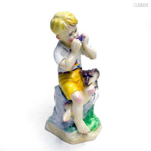 ROYAL WORCESTER PORCELAIN JUNE CHILDREN FIGURINE